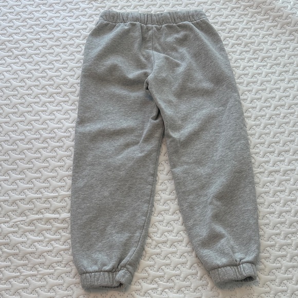 GAP Kids Gray Joggers with Pink Logo - Picture 5 of 6